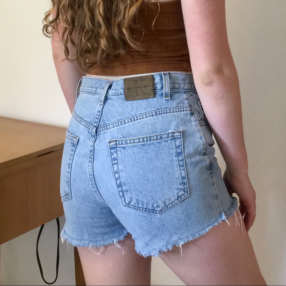 Calvin Klein Vintage Denim Jean Shorts